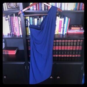 BCBG One-Shoulder Cocktail Dress